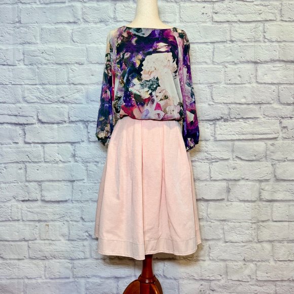 Dolce & Gabbana Pink Knee-Length Fit & Flare Skirt - Picture 4 of 7